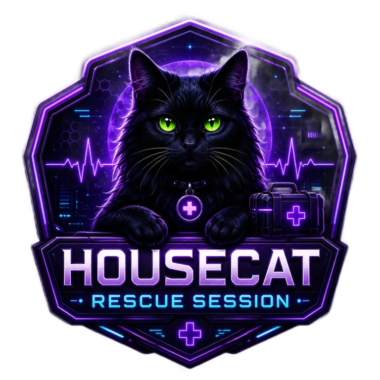 HouseCat Rescue Session